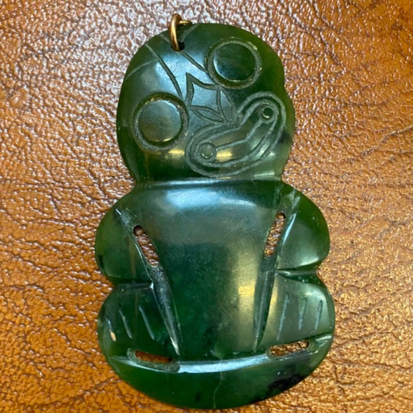 Jewelry New Zealand Maori Jade Tiki Pendant Poshmark